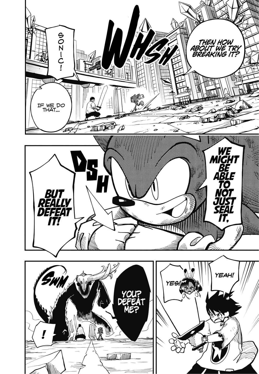 Sonic to Yuuki no Tsurugi Chapter 12 - Page 4