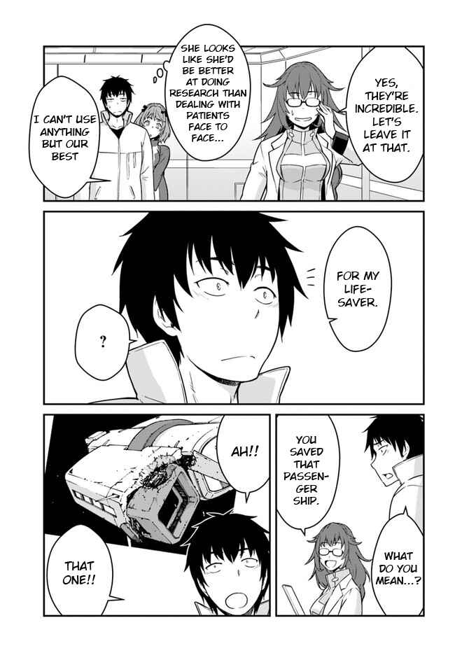 Mezametara Saikyou Soubi to Uchuusen-mochi datta node, Ikkodate Mezashite Youhei to shite Jiyuu ni Ikitai Chapter 13.1 - Page 7