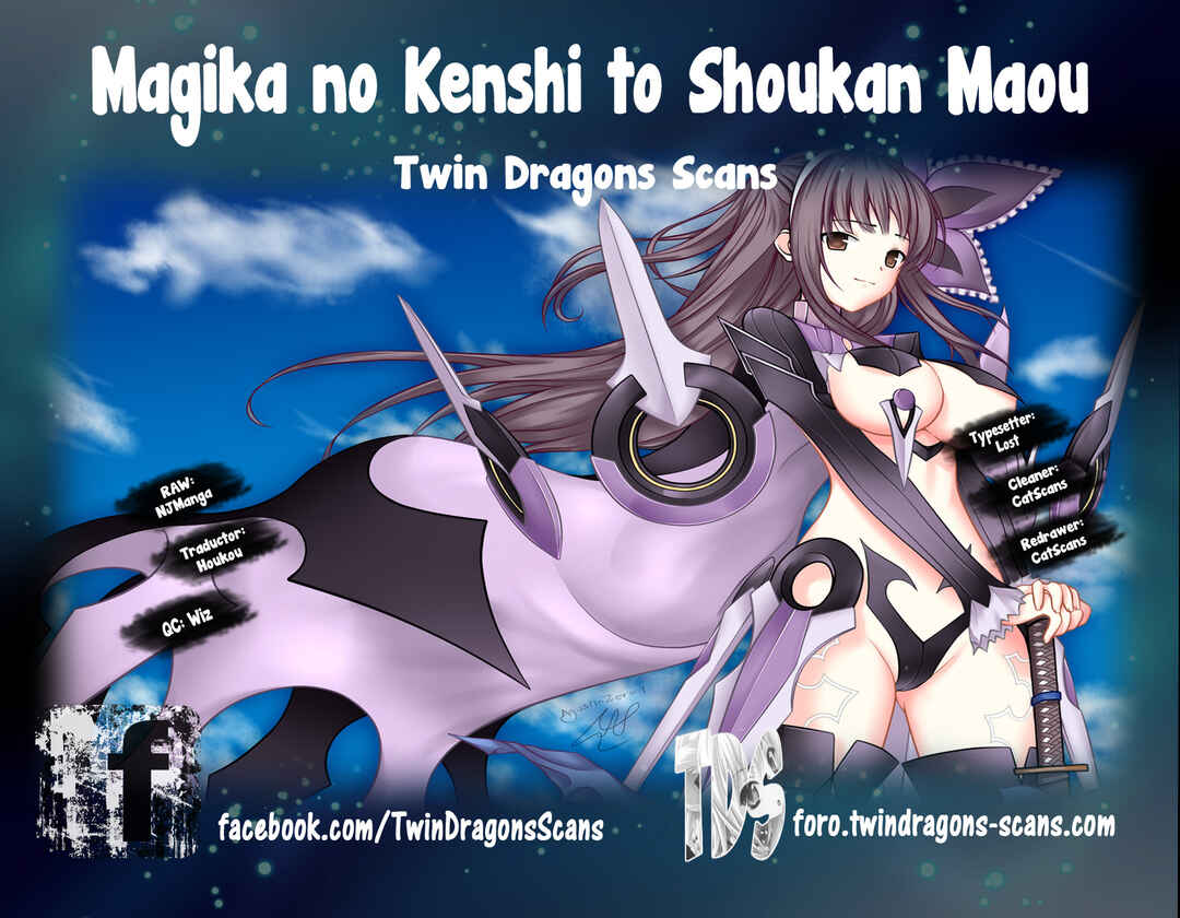 Magika no Kenshi to Shoukan Maou Chapter 28 - Page 2
