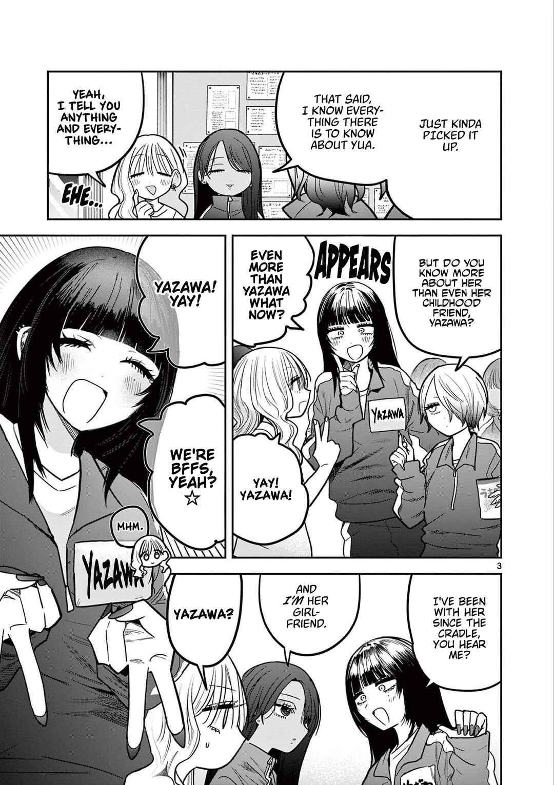 #Gyaru to Gyaru no Yuri Chapter 3 - Page 3