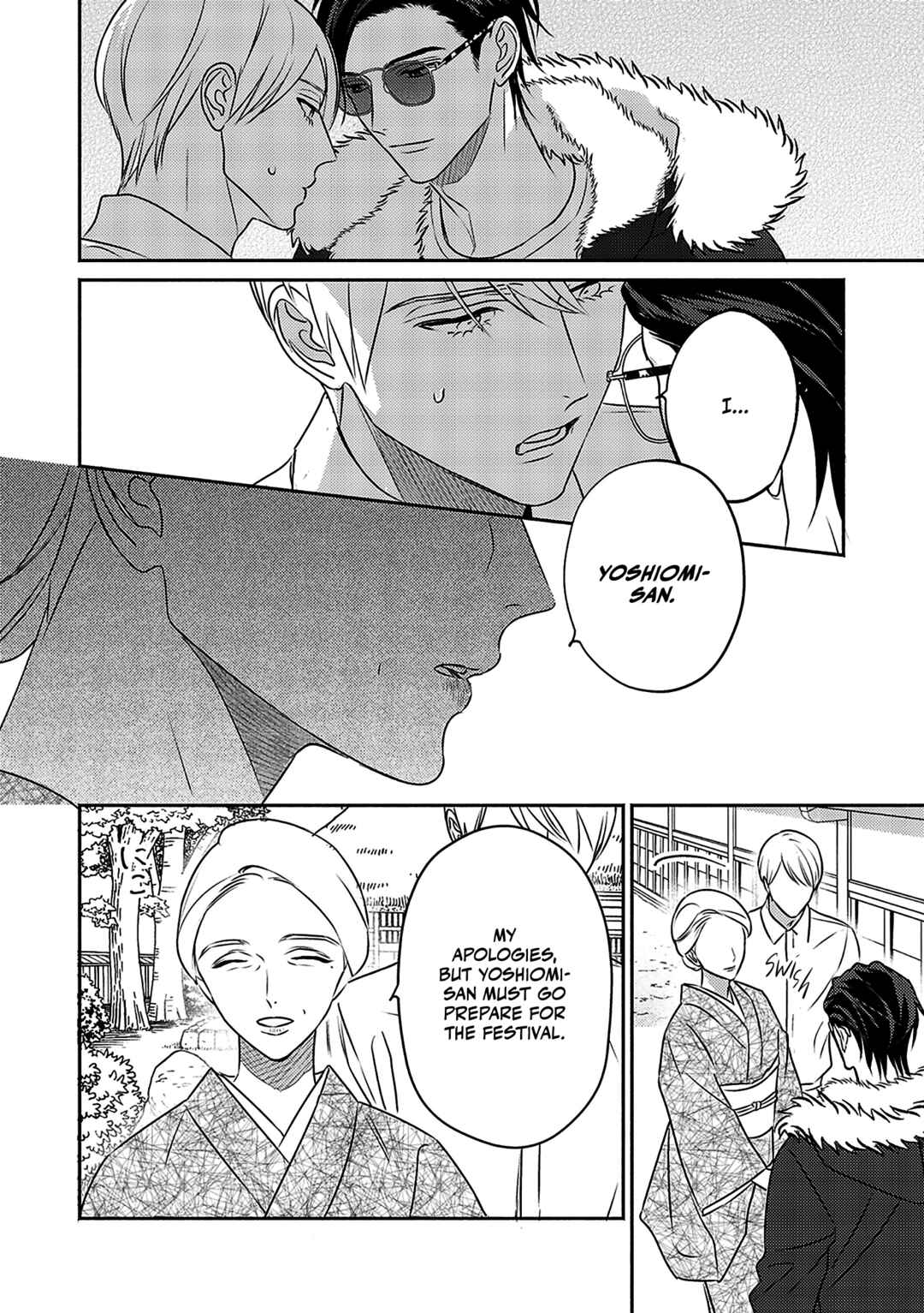 Komadori wa, Yoru no Tobari Chapter 3 - Page 9