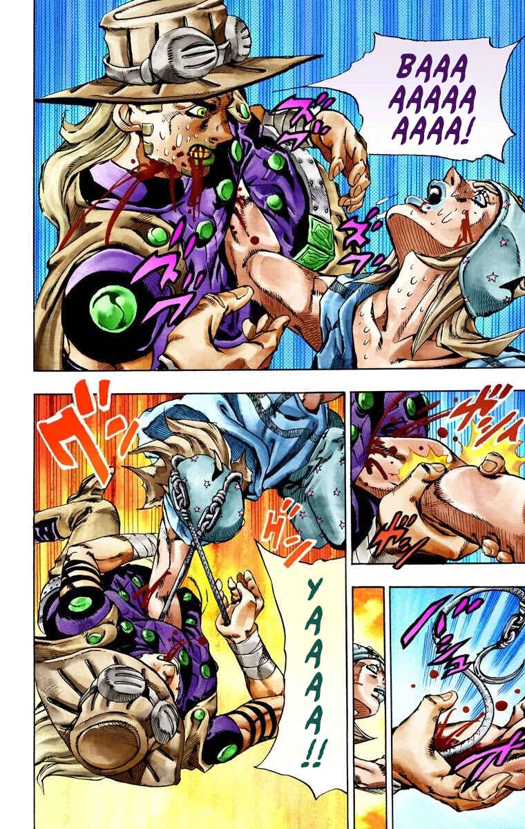JoJo no Kimyou na Bouken: Part 7 - Steel Ball Run Color-ban Chapter 27 - Page 35