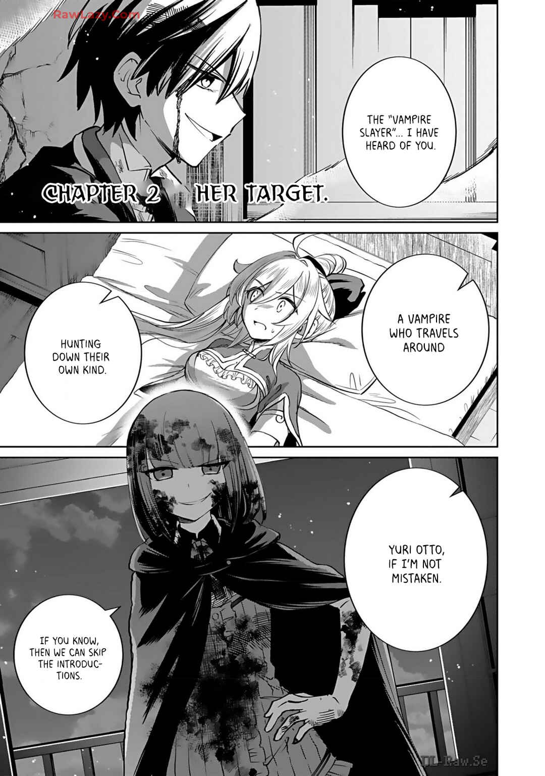 "Eiyuu" ni Akogareta Shoujo wa Kyuuketsuki ni Ochitemo "Eiyuu" wo Mezasu Chapter 2 - Page 1