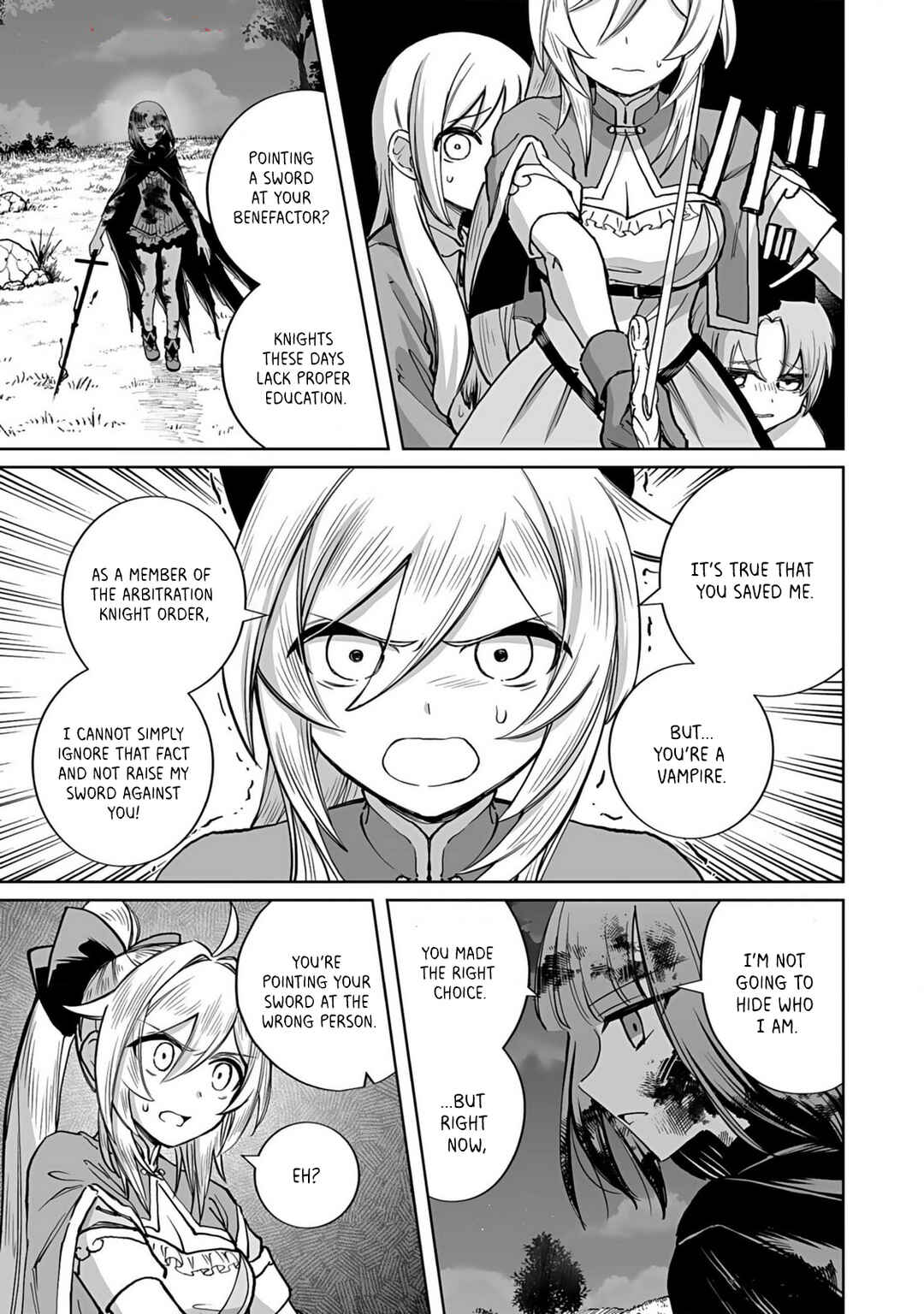"Eiyuu" ni Akogareta Shoujo wa Kyuuketsuki ni Ochitemo "Eiyuu" wo Mezasu Chapter 2 - Page 23