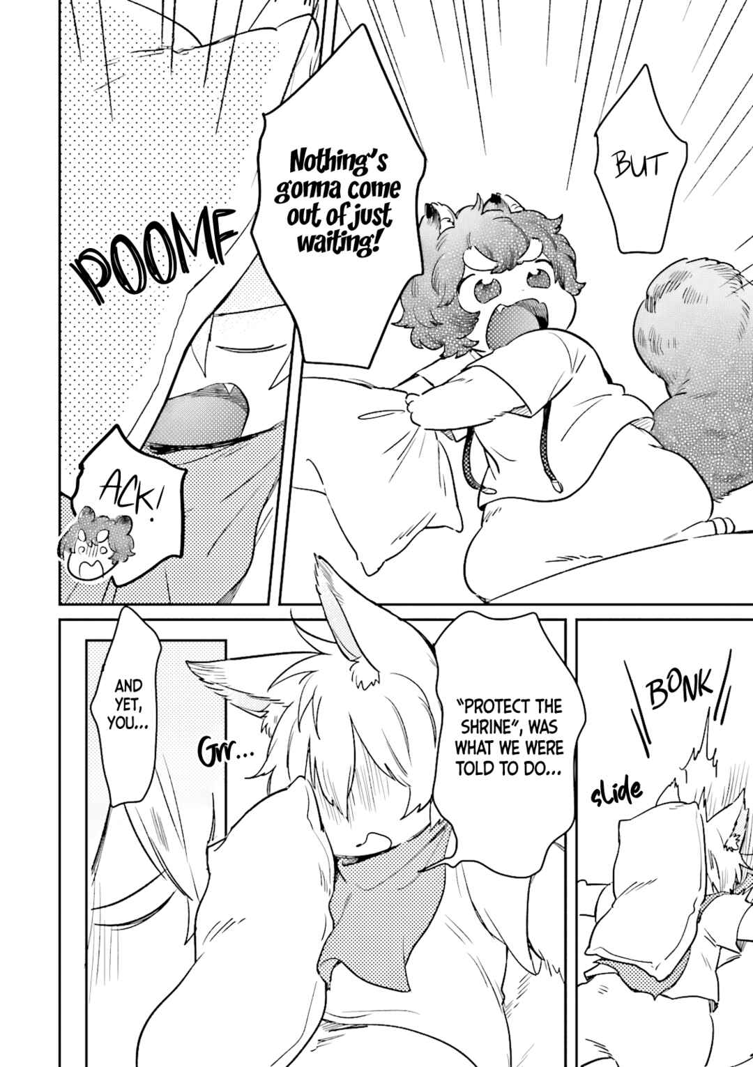 Mofumofu no Kamisama Sagashi Chapter 4 - Page 14