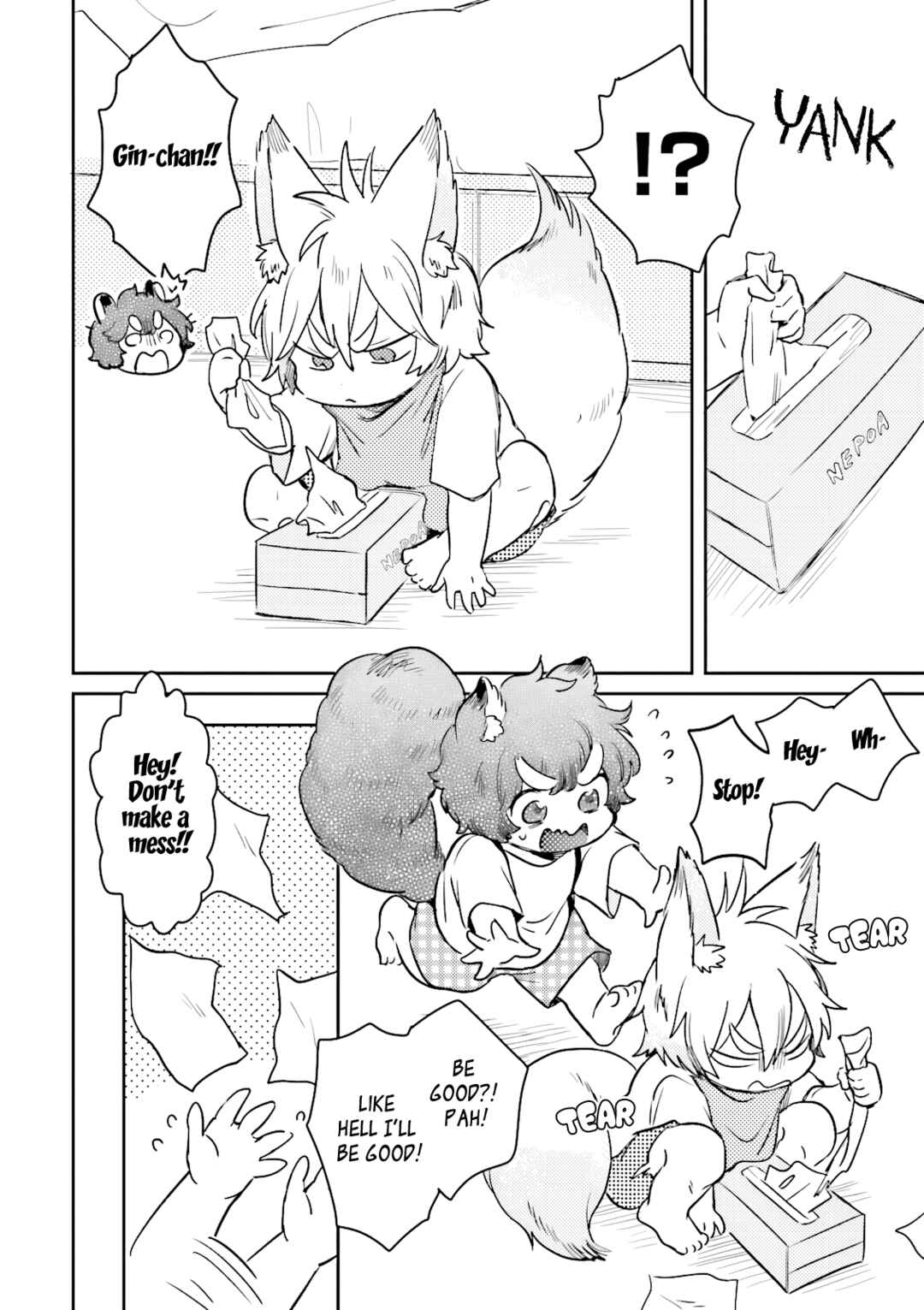 Mofumofu no Kamisama Sagashi Chapter 4 - Page 8
