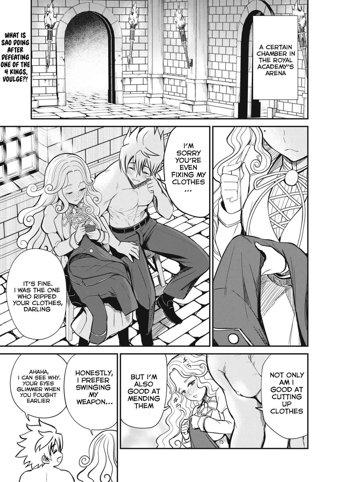Isekai Koushoku Musouroku ~Isekai Tensei no Chie to Chikara wo, Tada Hitasura ×××× Suru tame ni Tsukau~ Chapter 46 - Page 1