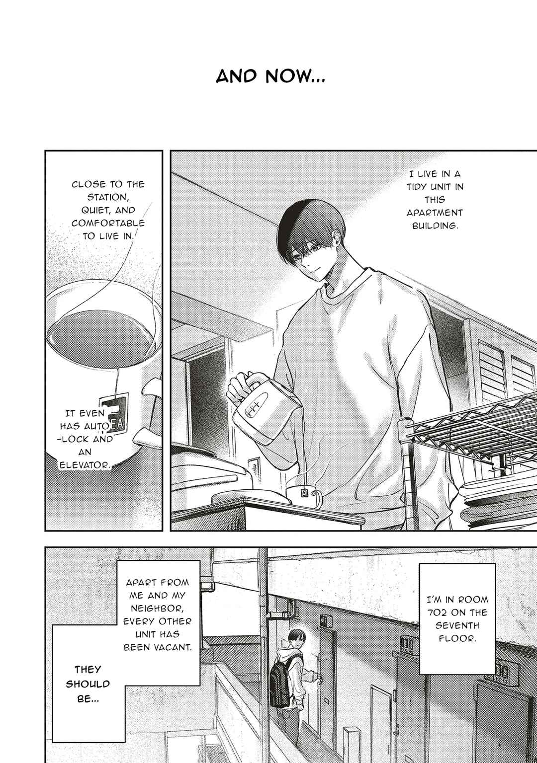 Nyukyo Joken: Tonari Ni Sunderu Yujin To Kanarazu Nakayoku Shitekudasai Chapter 1.3 - Page 1