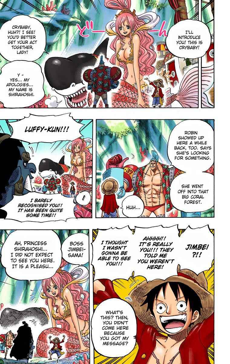 One Piece (Official Colored) Chapter 619 - Page 10