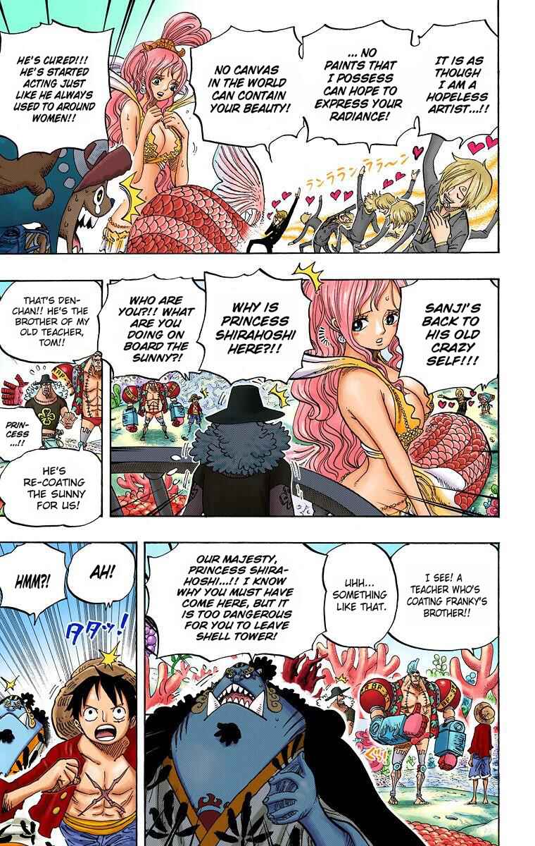 One Piece (Official Colored) Chapter 619 - Page 12