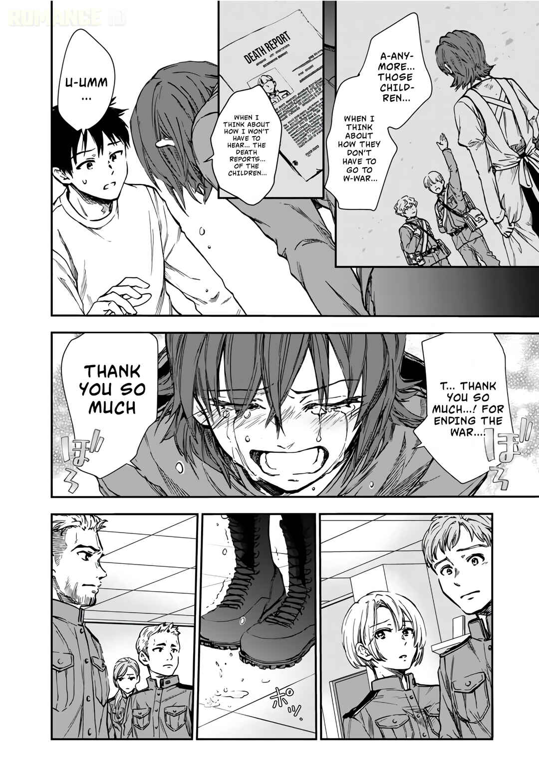 Senchi Kara Kaette kita Takashi-kun. Futsuu ni Koukou Seikatsu wo Okuritai Chapter 1 - Page 14