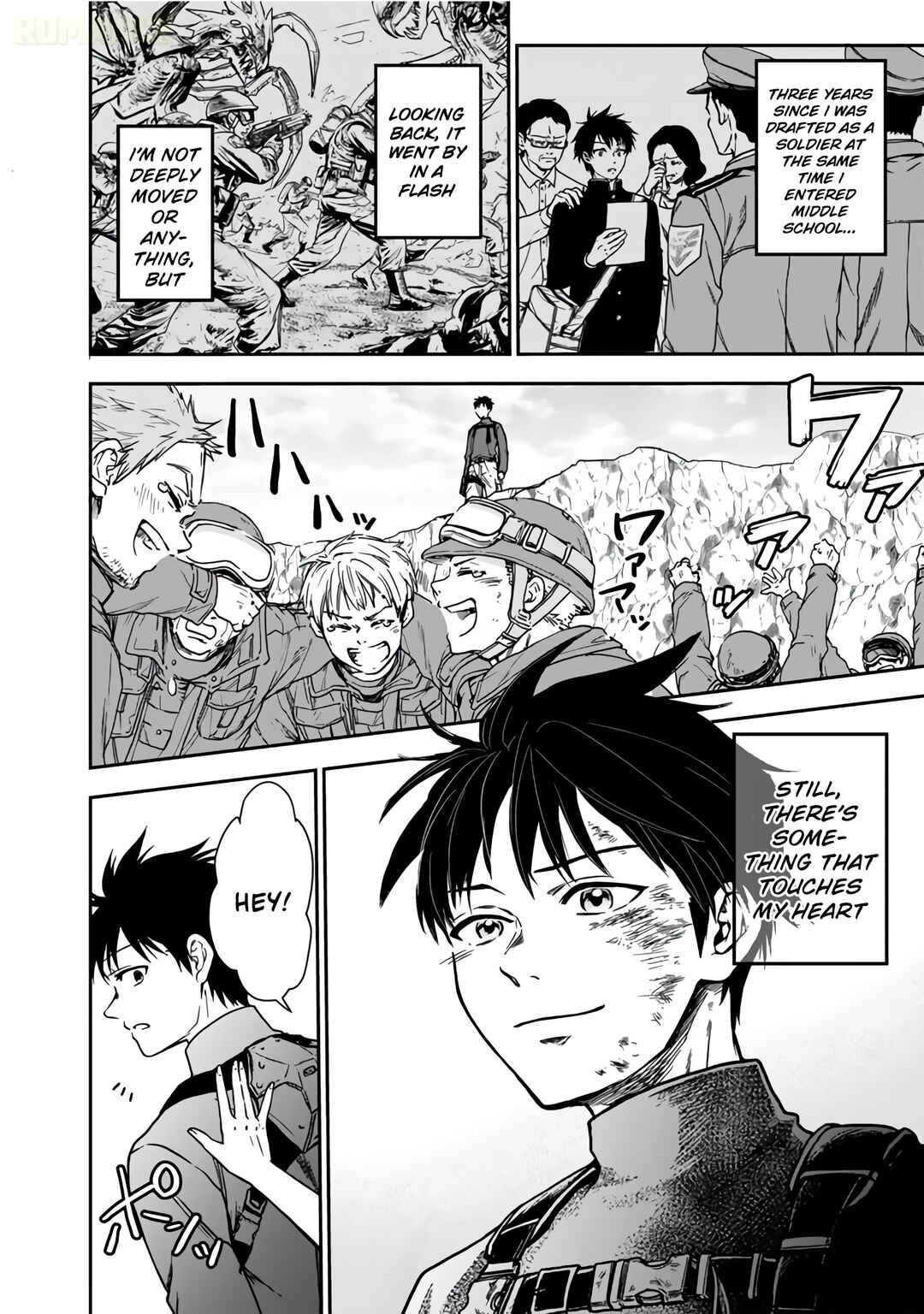Senchi Kara Kaette kita Takashi-kun. Futsuu ni Koukou Seikatsu wo Okuritai Chapter 1 - Page 6