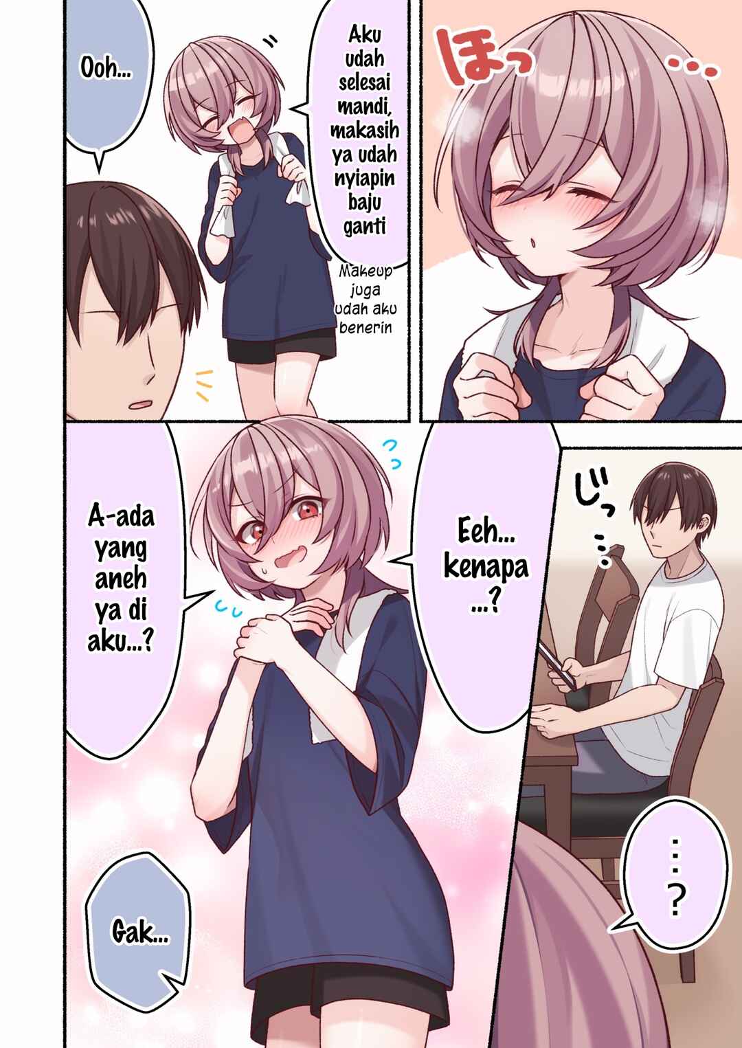 Omotteta Kanji ni Naranakatta Otoko no Ko Chapter 13 - Page 1