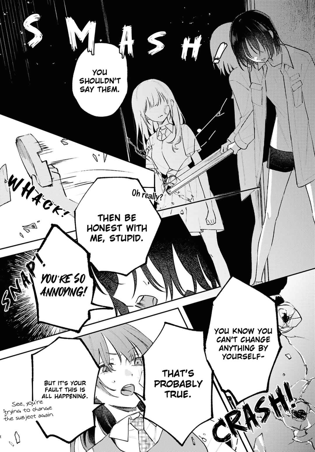 Zenbu Kowashite Jigoku de Aishite Chapter 14 - Page 21