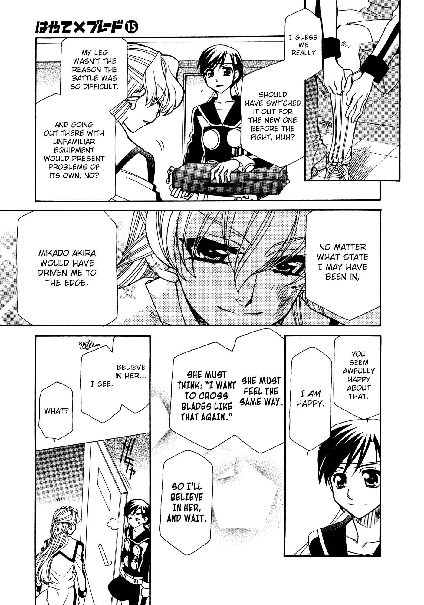 Hayate x Blade Chapter 83 - Page 16