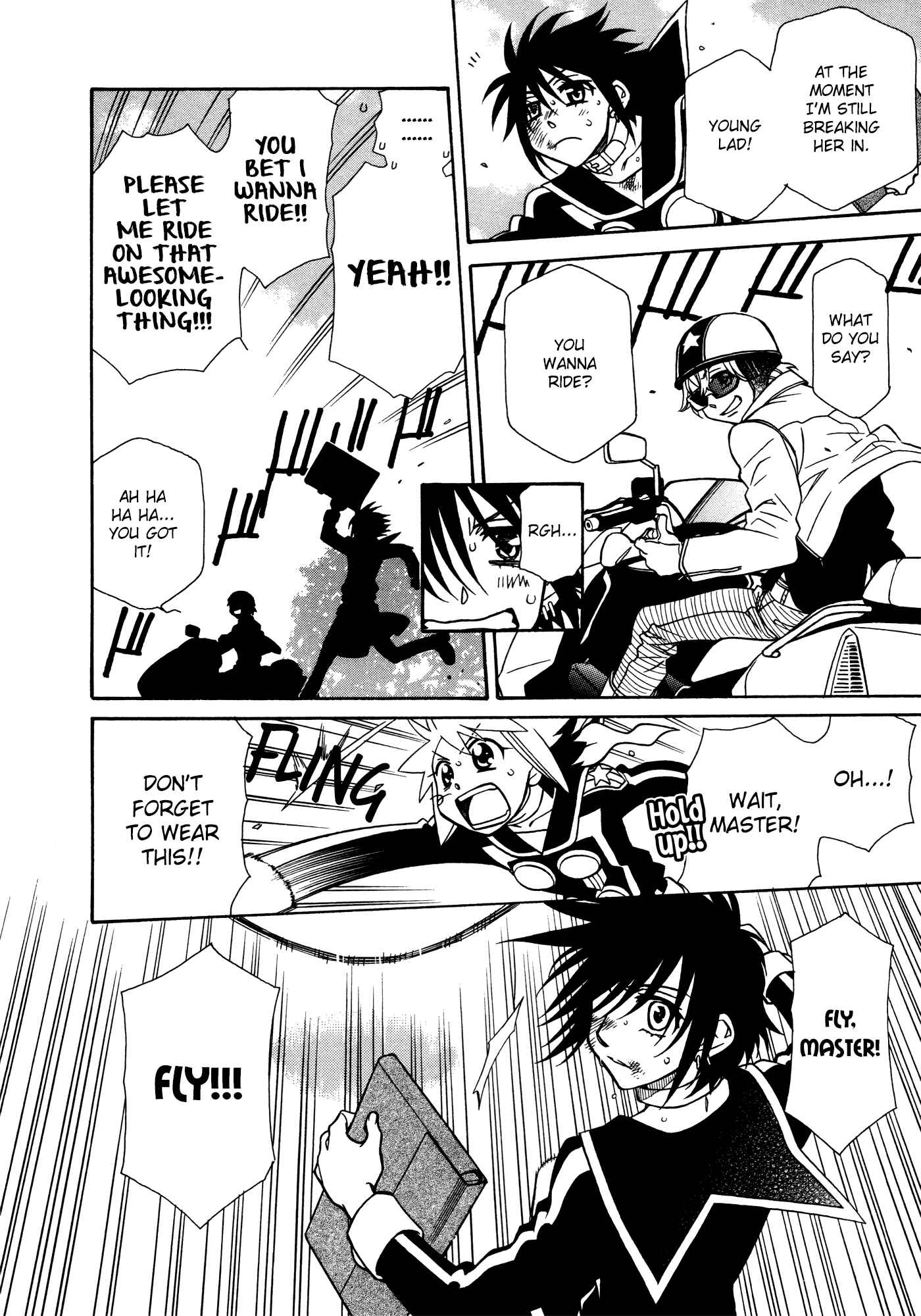 Hayate x Blade Chapter 83 - Page 9