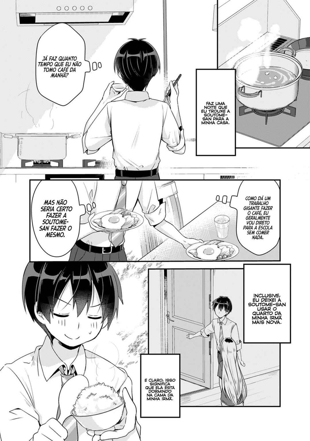 Class no Bocchi Gyaru wo Omochikaeri Shite Seiso Kei Bijin ni Shiteyatta Hanashi Chapter 2 - Page 3