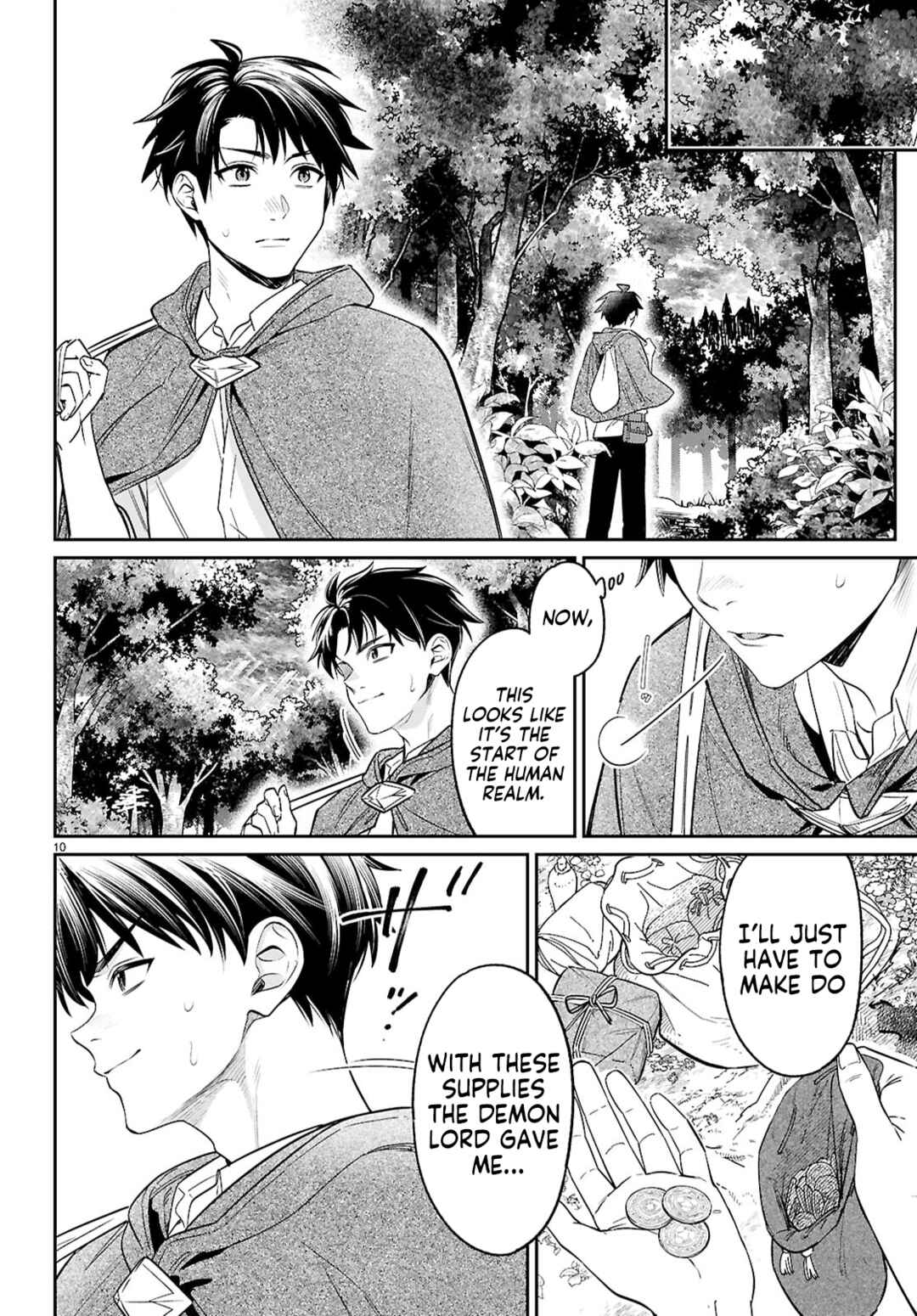 Shounin Skill de Maoujou no Kouryaku o Mezasu: Isekai Ten'i Shita node Saikyou Item to Talk-jutsu de Ikinuku koto ni shita Chapter 11 - Page 10