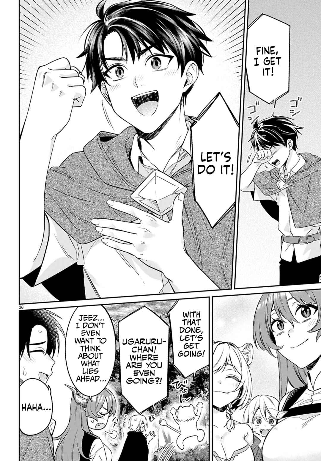 Shounin Skill de Maoujou no Kouryaku o Mezasu: Isekai Ten'i Shita node Saikyou Item to Talk-jutsu de Ikinuku koto ni shita Chapter 11 - Page 35