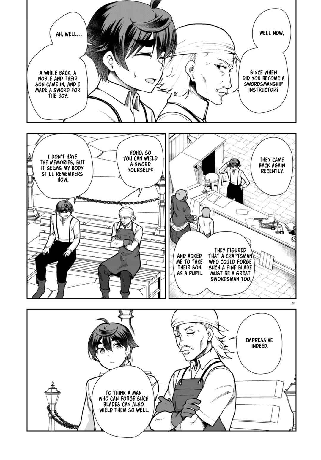 Botsuraku Yotei Nanode, Kajishokunin o Mezasu Chapter 81 - Page 21