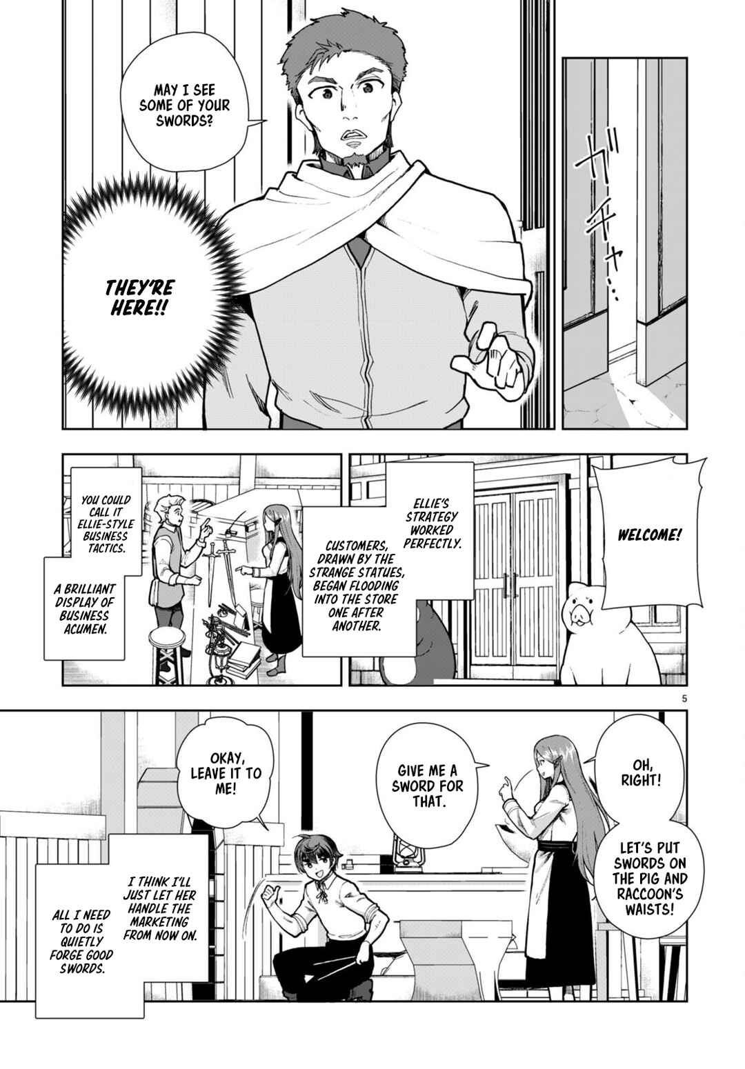 Botsuraku Yotei Nanode, Kajishokunin o Mezasu Chapter 81 - Page 5