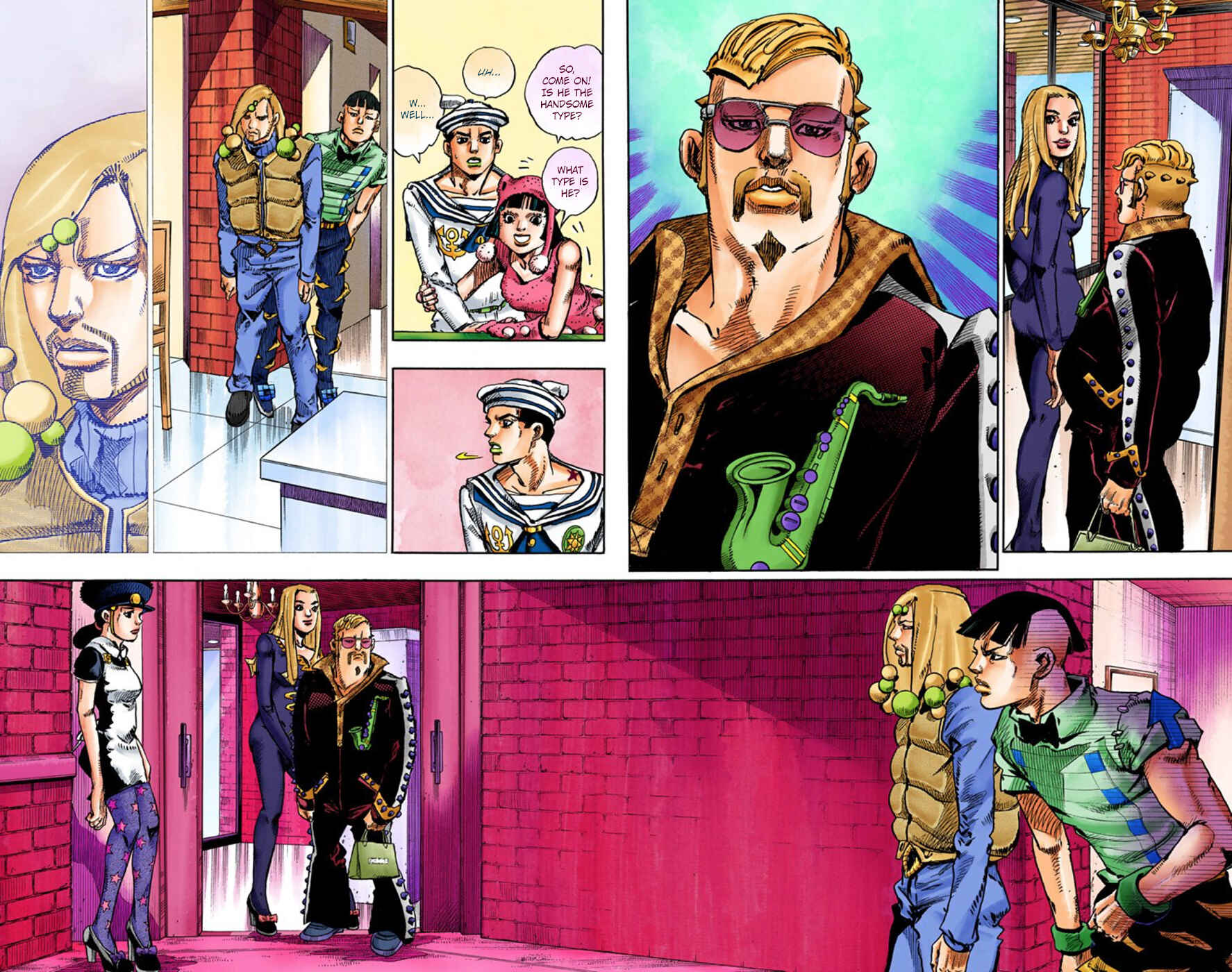 JoJo no Kimyou na Bouken: Part 8 - JoJolion Color-ban Chapter 47 - Page 16