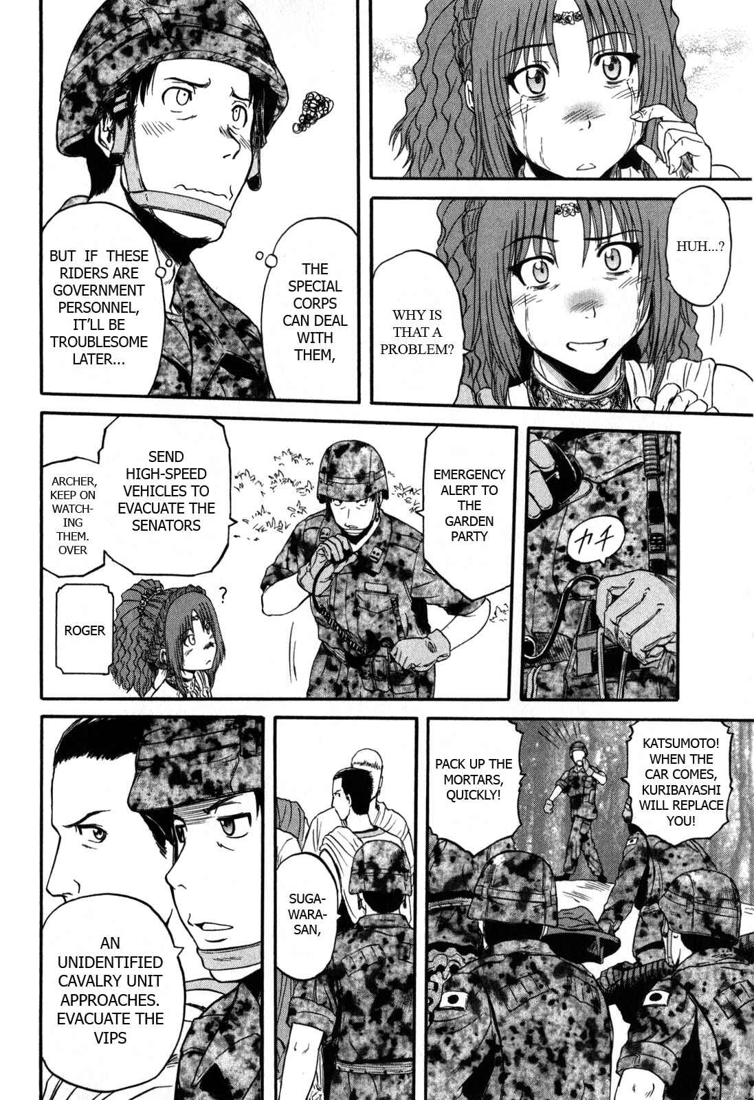 GATE - Jieitai Kanochi nite, Kaku Tatakaeri Chapter 30 - Page 12