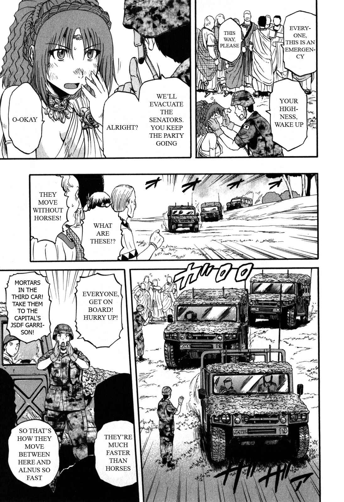 GATE - Jieitai Kanochi nite, Kaku Tatakaeri Chapter 30 - Page 13