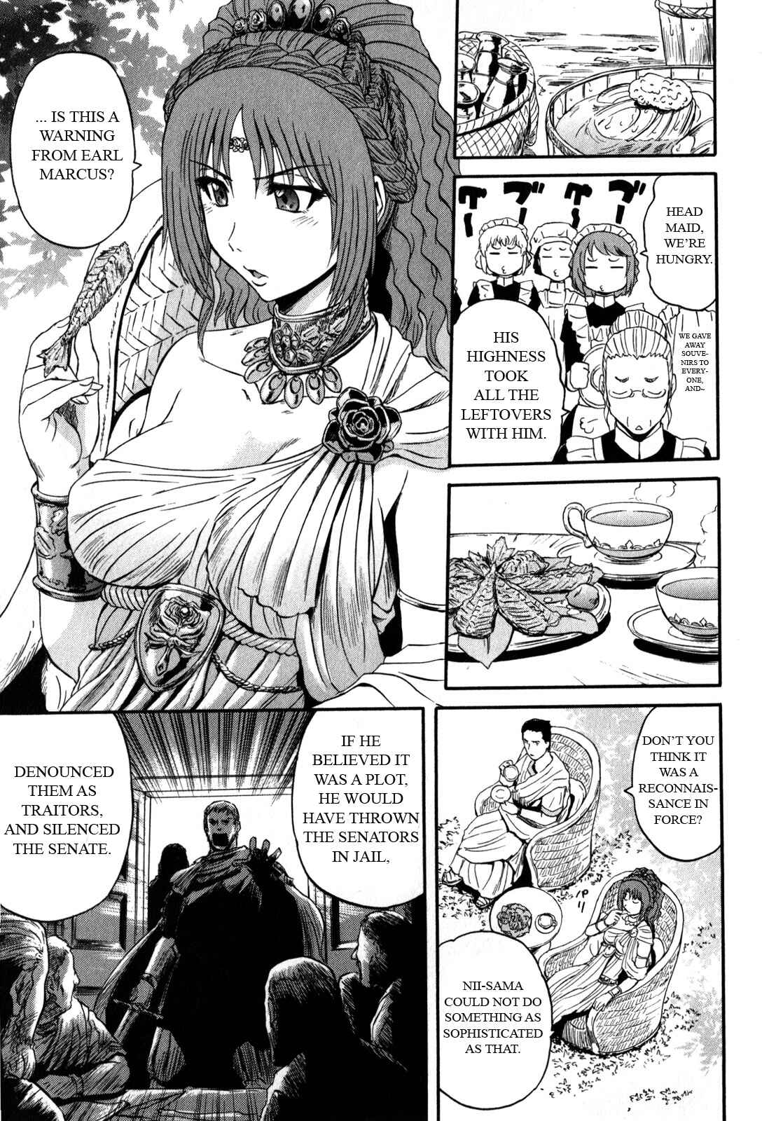 GATE - Jieitai Kanochi nite, Kaku Tatakaeri Chapter 30 - Page 21