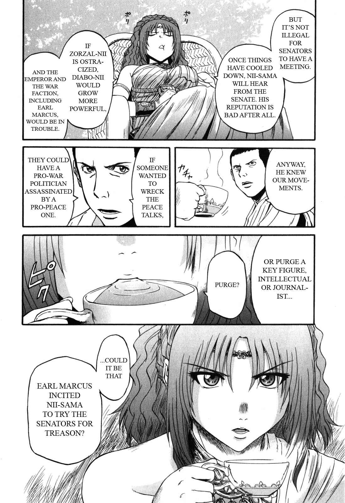GATE - Jieitai Kanochi nite, Kaku Tatakaeri Chapter 30 - Page 22