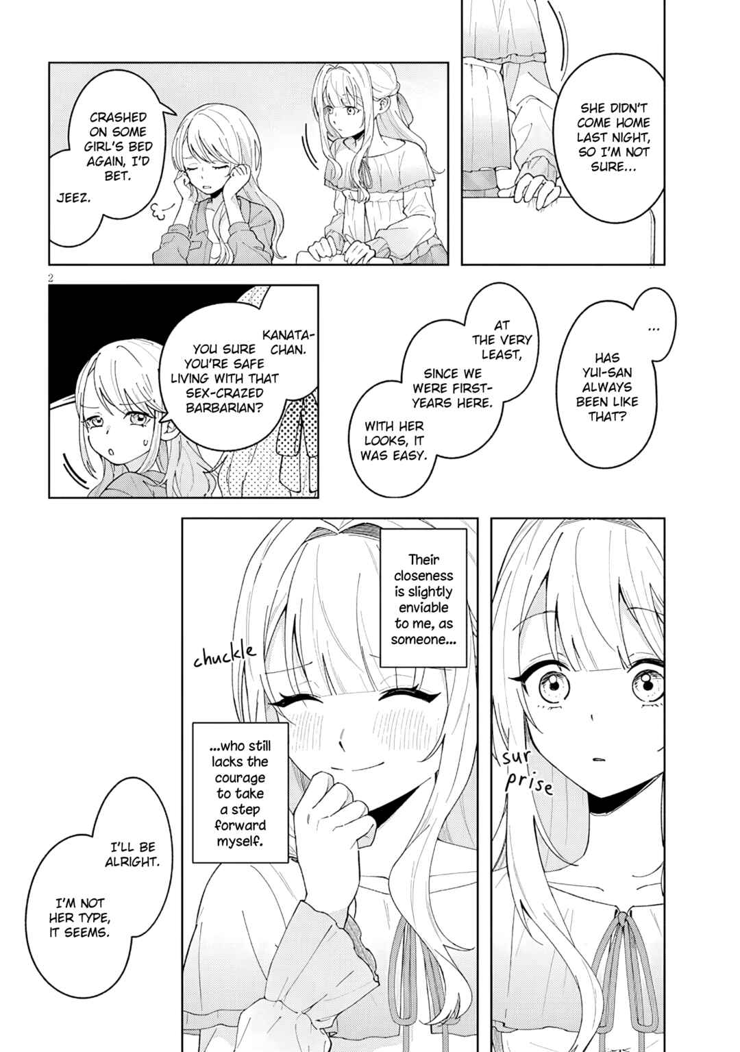 Afternoon Tea wa Ikaga desu ka? Watashi to Kanojo no Fujun de Ichizu na Futarigurashi Chapter 2 - Page 2