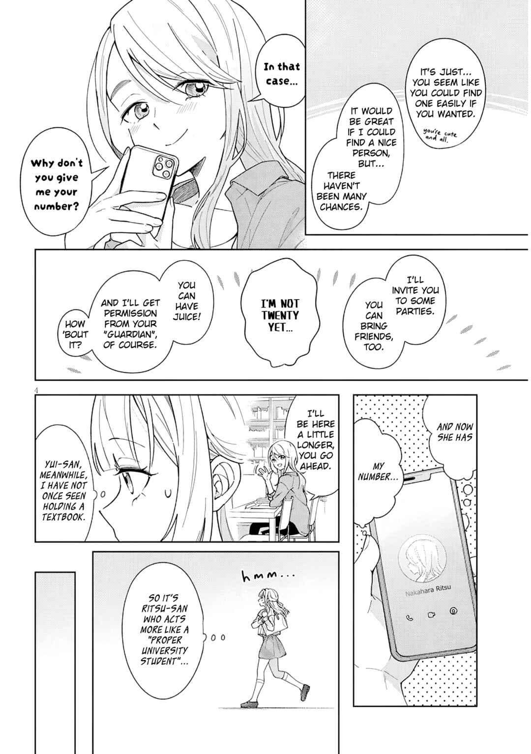 Afternoon Tea wa Ikaga desu ka? Watashi to Kanojo no Fujun de Ichizu na Futarigurashi Chapter 2 - Page 4