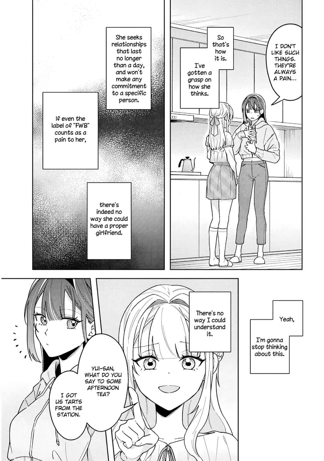 Afternoon Tea wa Ikaga desu ka? Watashi to Kanojo no Fujun de Ichizu na Futarigurashi Chapter 2 - Page 7