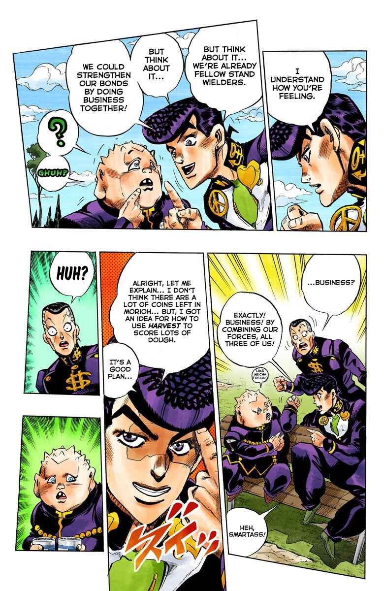 JoJo no Kimyou na Bouken: Part 4 - Diamond wa Kudakenai Color-ban Chapter 71 - Page 12