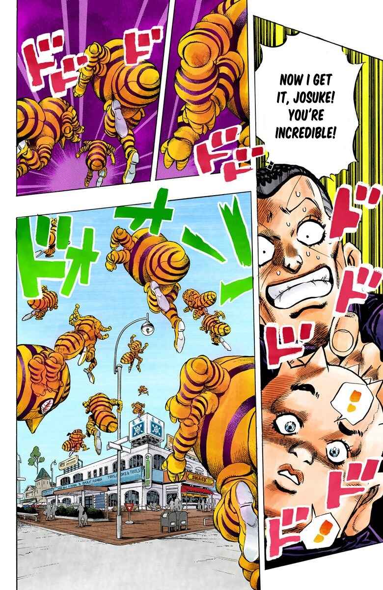 JoJo no Kimyou na Bouken: Part 4 - Diamond wa Kudakenai Color-ban Chapter 71 - Page 15