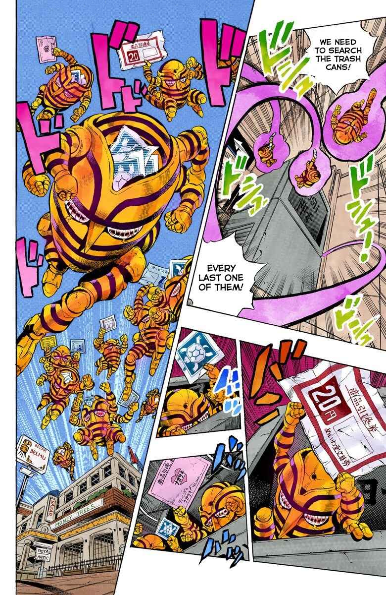 JoJo no Kimyou na Bouken: Part 4 - Diamond wa Kudakenai Color-ban Chapter 71 - Page 17