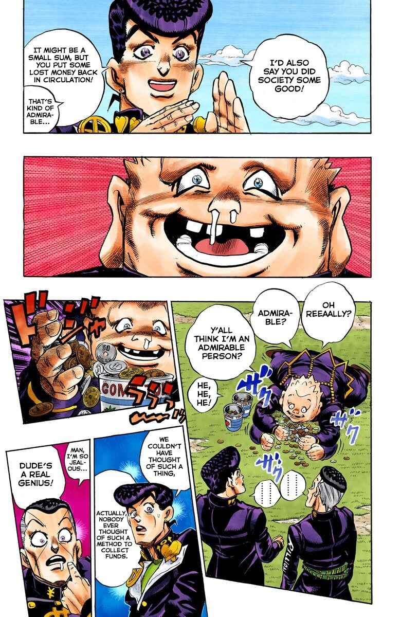 JoJo no Kimyou na Bouken: Part 4 - Diamond wa Kudakenai Color-ban Chapter 71 - Page 6