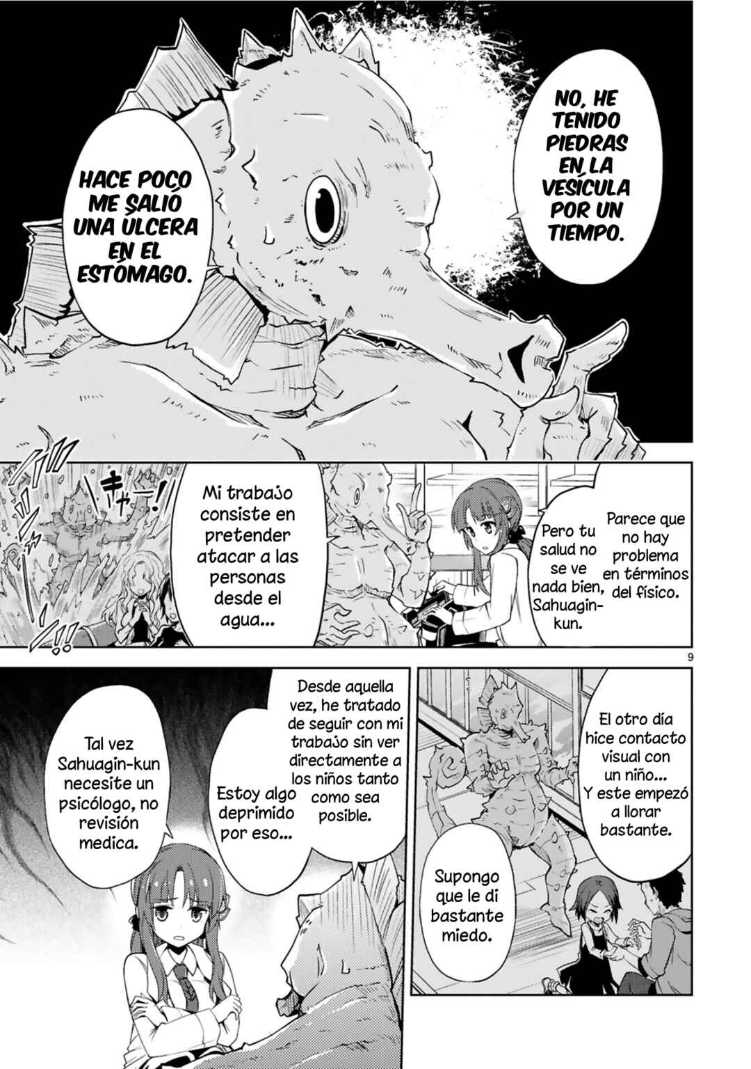 Kaijin Kaihatsubu no Kuroitsu-san Chapter 6 - Page 10