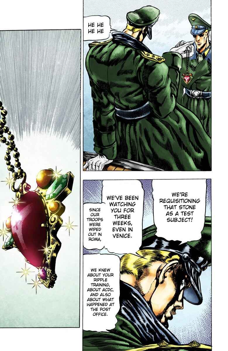 JoJo no Kimyou na Bouken: Part 2 - Sentou Chouryuu Color-ban Chapter 40 - Page 8
