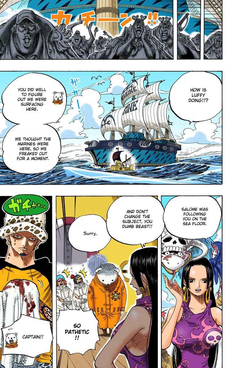 One Piece (Official Colored) Chapter 581 - Page 10