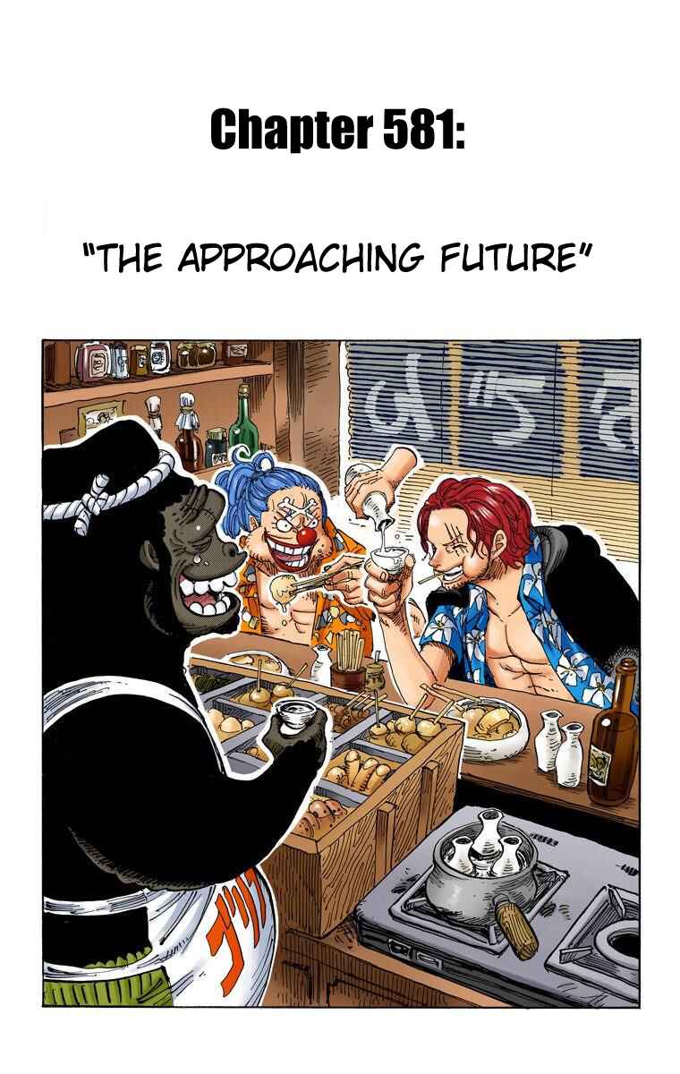 One Piece (Official Colored) Chapter 581 - Page 2