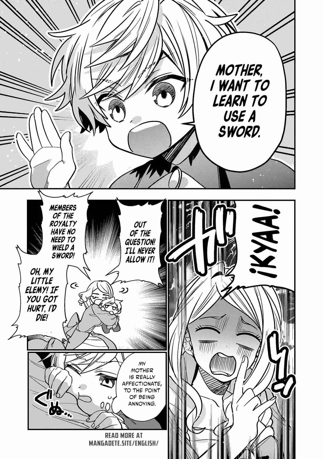 Tensei Shite Shota Ouji ni Natta Kensei wa, Katsute no Deshi ni wa Zettai ni Baretakunai Chapter 1 - Page 9
