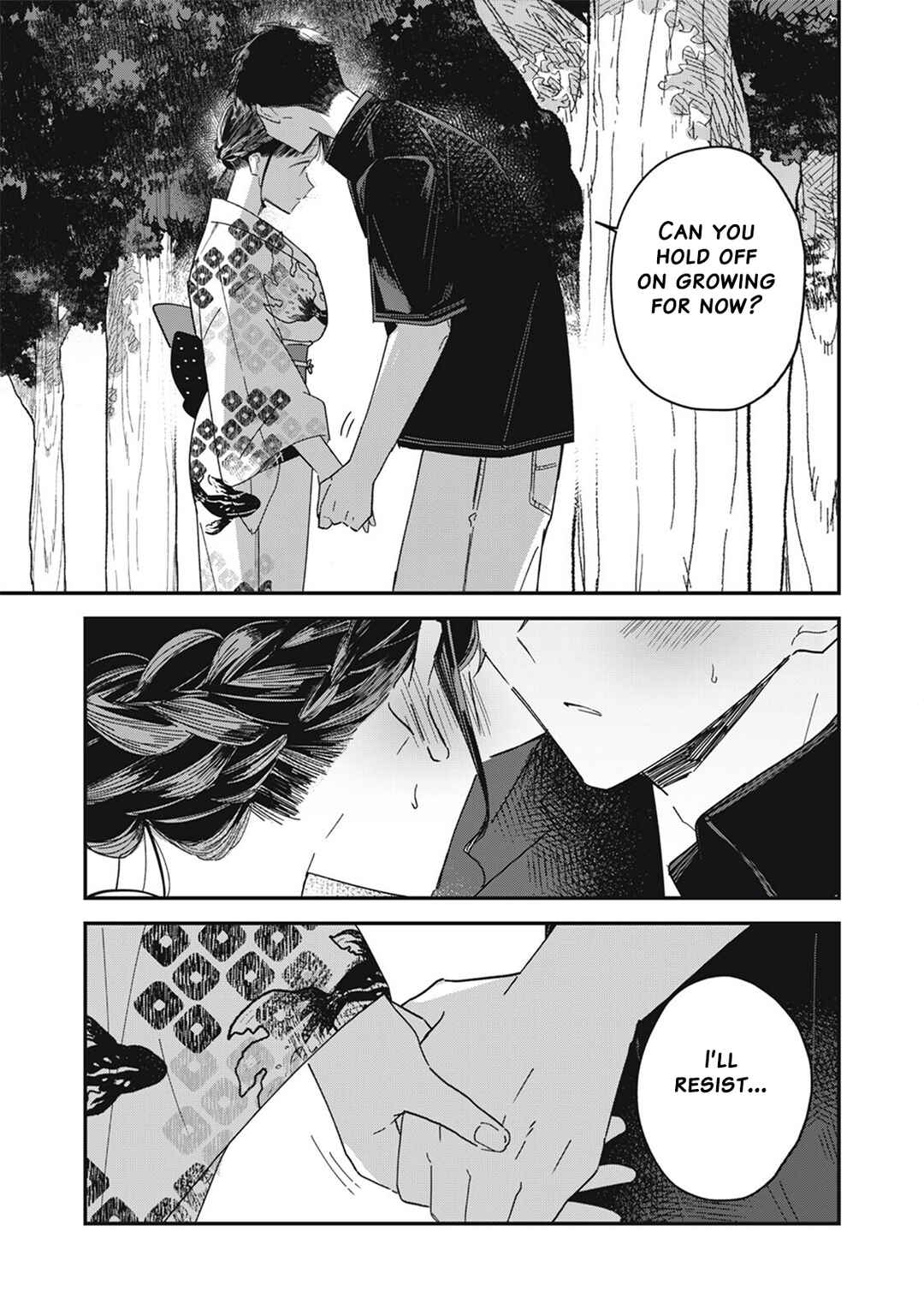 Yachiru-san wa Homeru to Nobiru Chapter 13.1 - Page 23