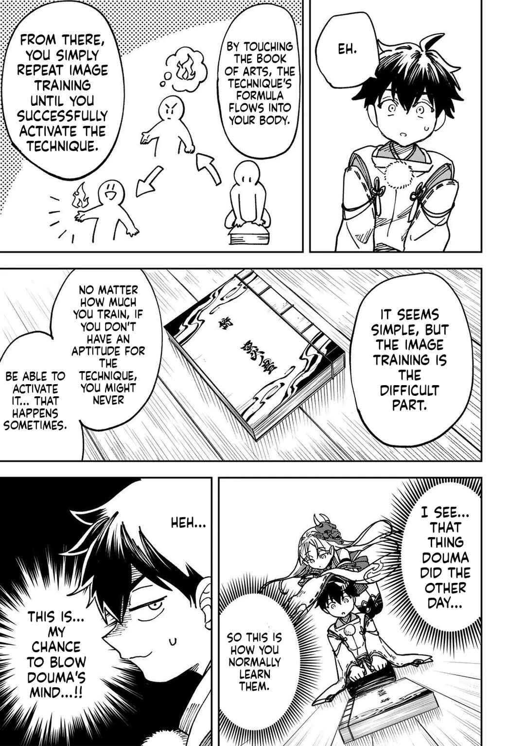 Umareta Chokugo Kara Saikyou Akuryou to Nounai Batoru Shitetara Maryokuryou ga Sokutei Kanouiki wo Koetemashita ~Akutsuki no Ko no Kenkyo na Hadou~ Chapter 2 - Page 22