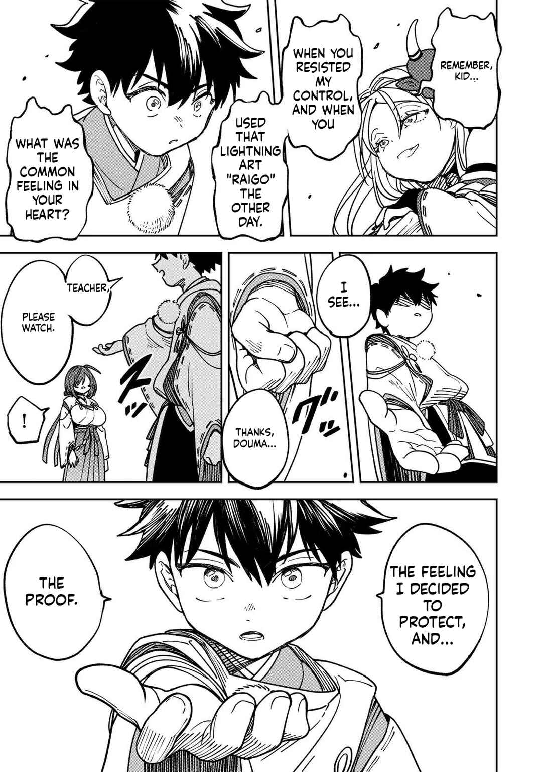 Umareta Chokugo Kara Saikyou Akuryou to Nounai Batoru Shitetara Maryokuryou ga Sokutei Kanouiki wo Koetemashita ~Akutsuki no Ko no Kenkyo na Hadou~ Chapter 2 - Page 36