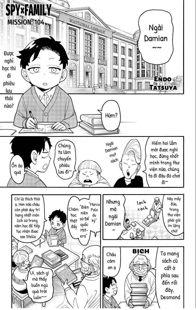 Spy x Family: Anya x Damian (OTP cut scene) Chapter 104 - Page 1