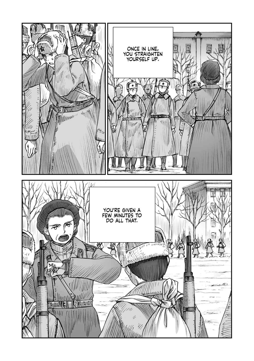 Sensou wa Onna no Kao wo Shiteinai Chapter 26.4 - Page 10