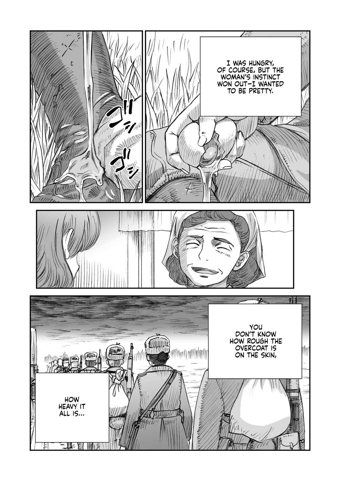 Sensou wa Onna no Kao wo Shiteinai Chapter 26.4 - Page 13