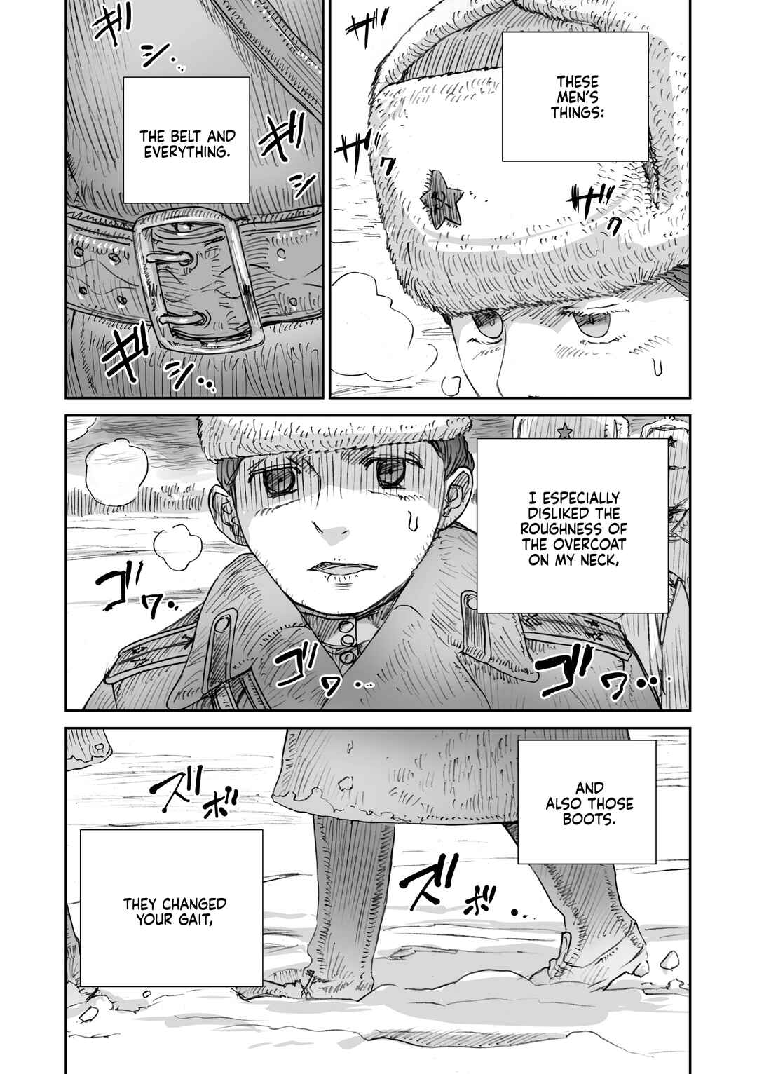 Sensou wa Onna no Kao wo Shiteinai Chapter 26.4 - Page 14