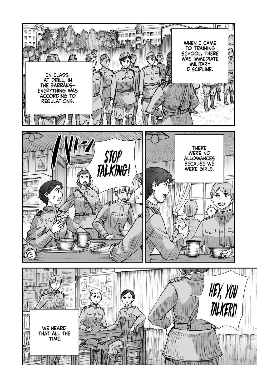 Sensou wa Onna no Kao wo Shiteinai Chapter 26.4 - Page 4